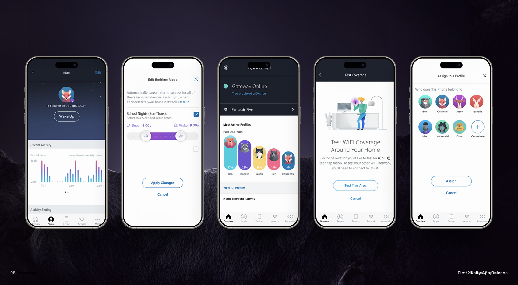 First version of the xFi app