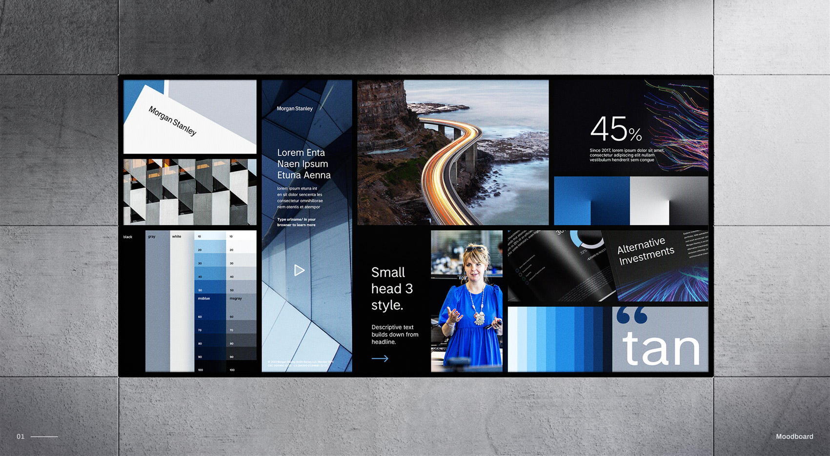 Morgan Stanley design & brand system